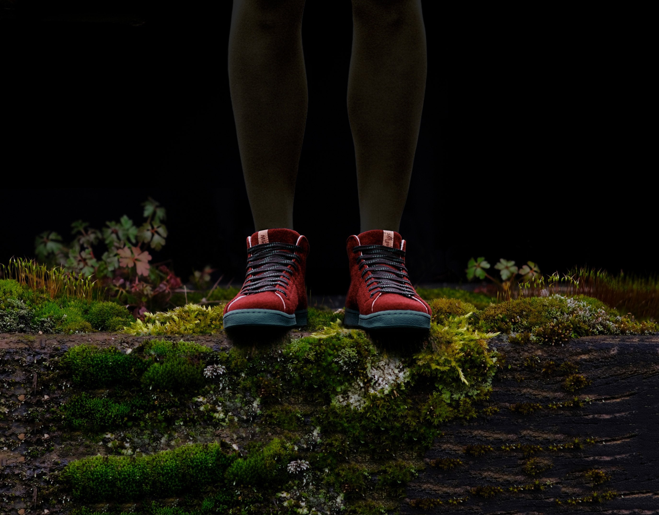 MIRET "Forest Dark", mid-top wool collection