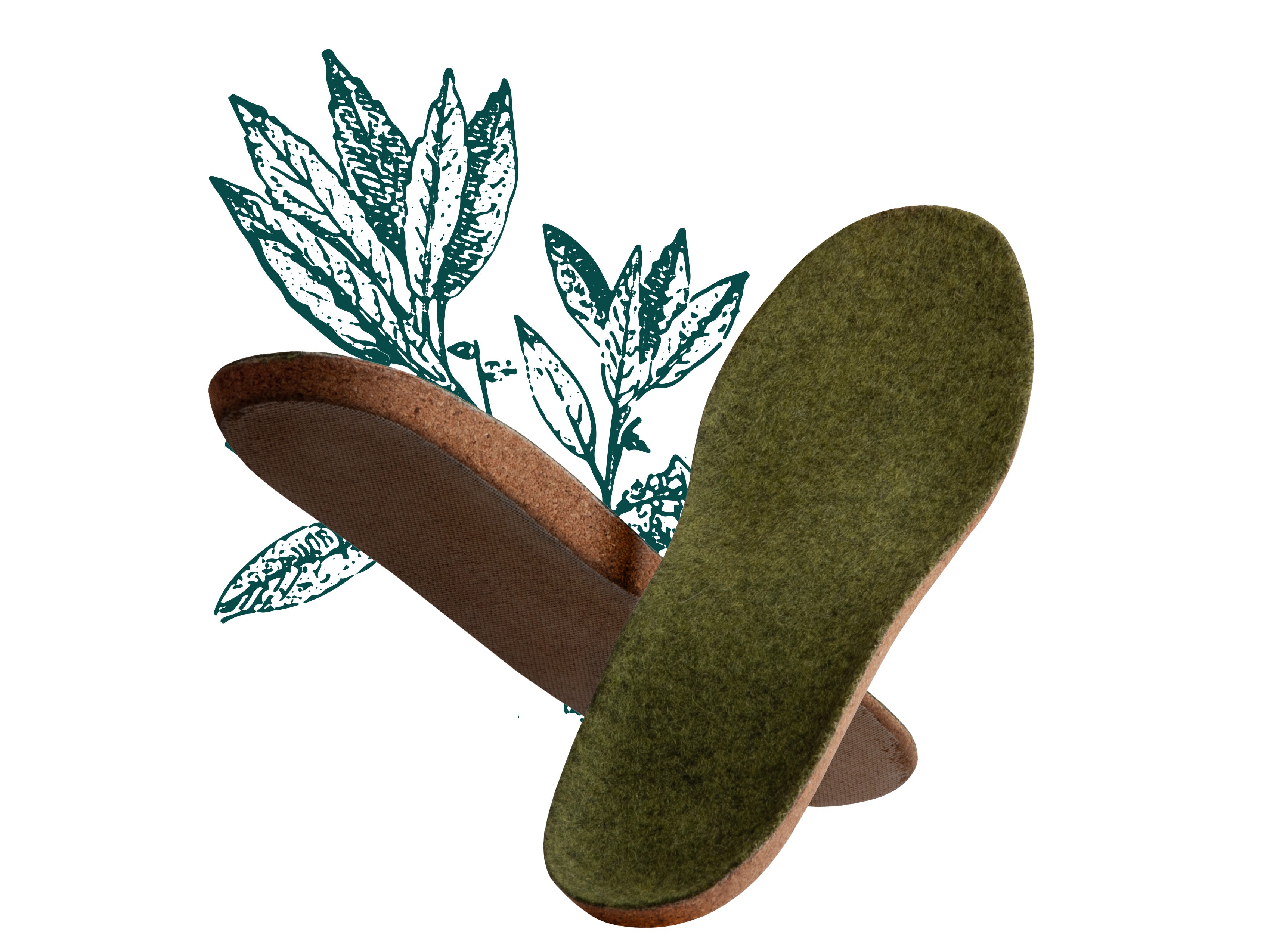Earthbound bio-based, 97% natural sneakers. The best of nature.