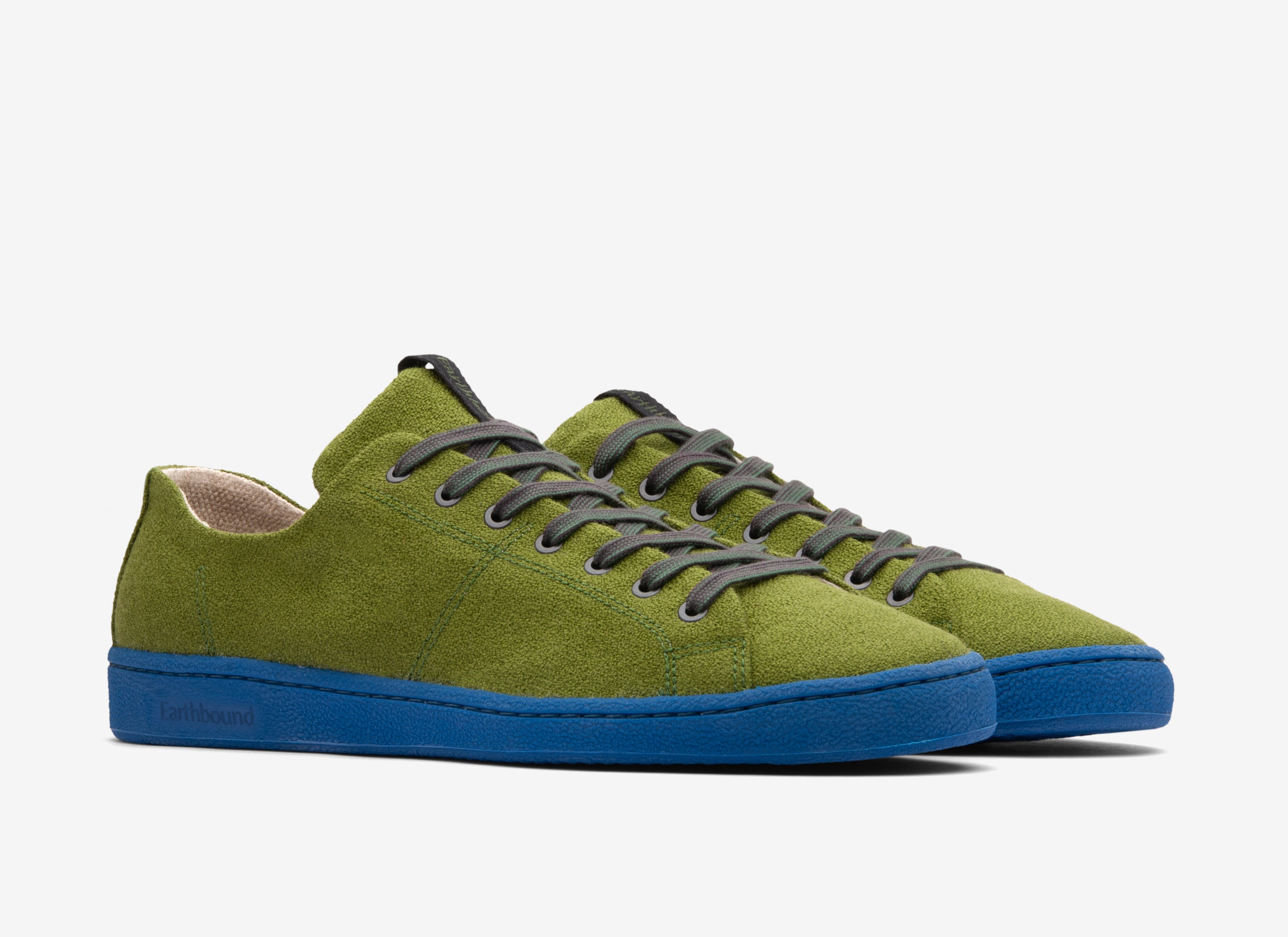 LESHY Moss x Blue Sneakers