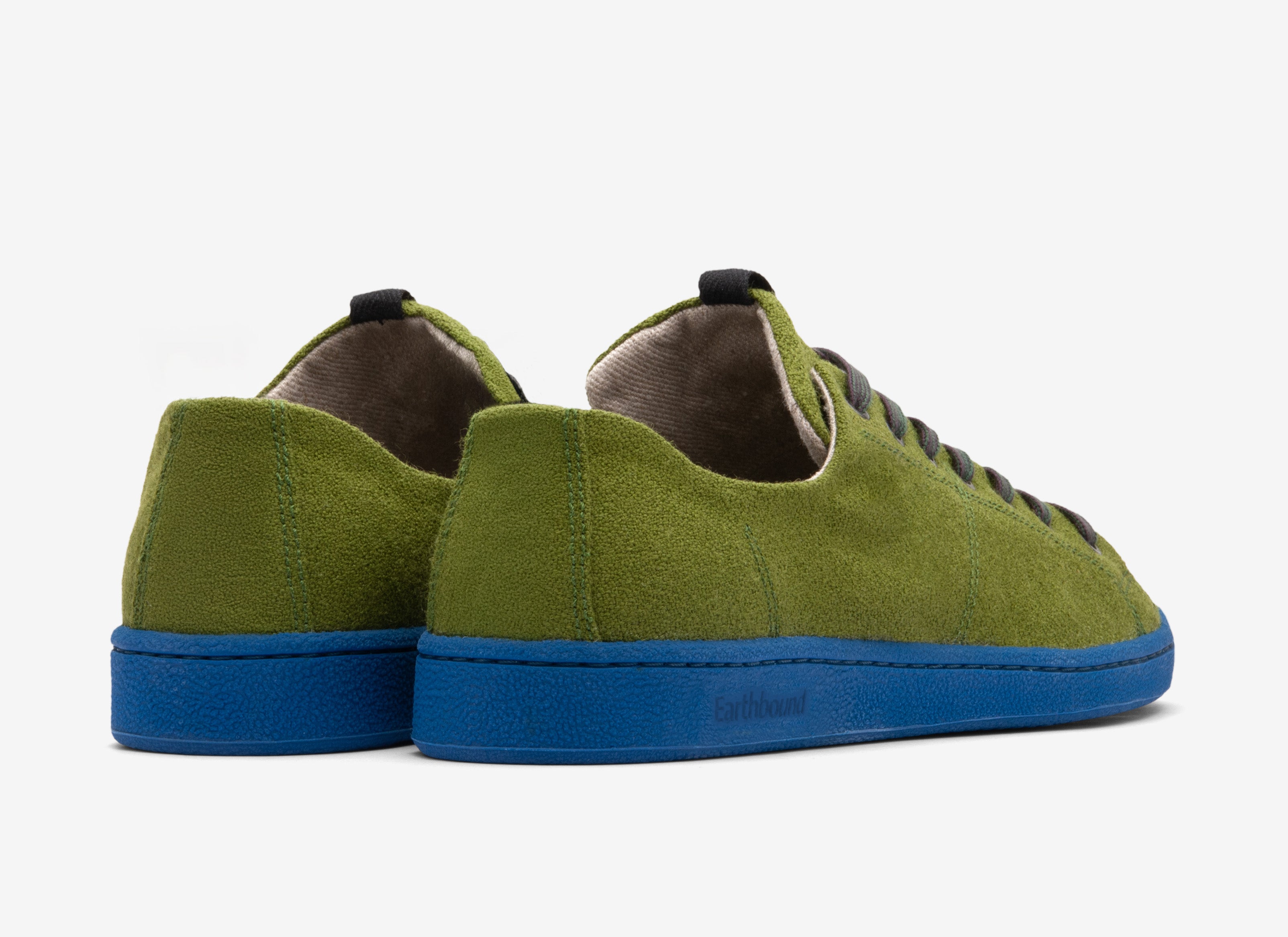 LESHY Moss x Blue Sneakers