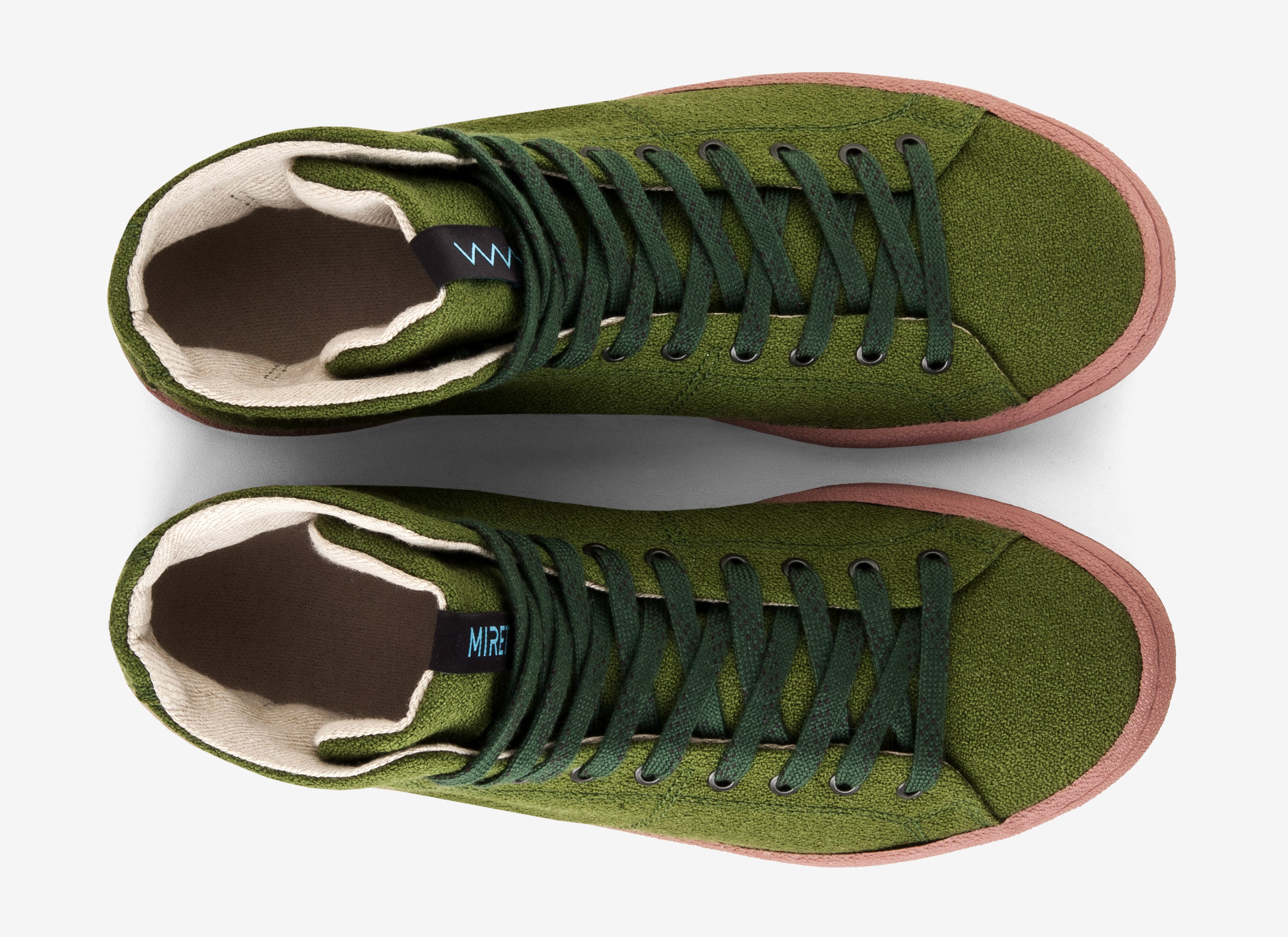 eri 97% natural sneakers by Earthbound | ERILO Moss x Rose