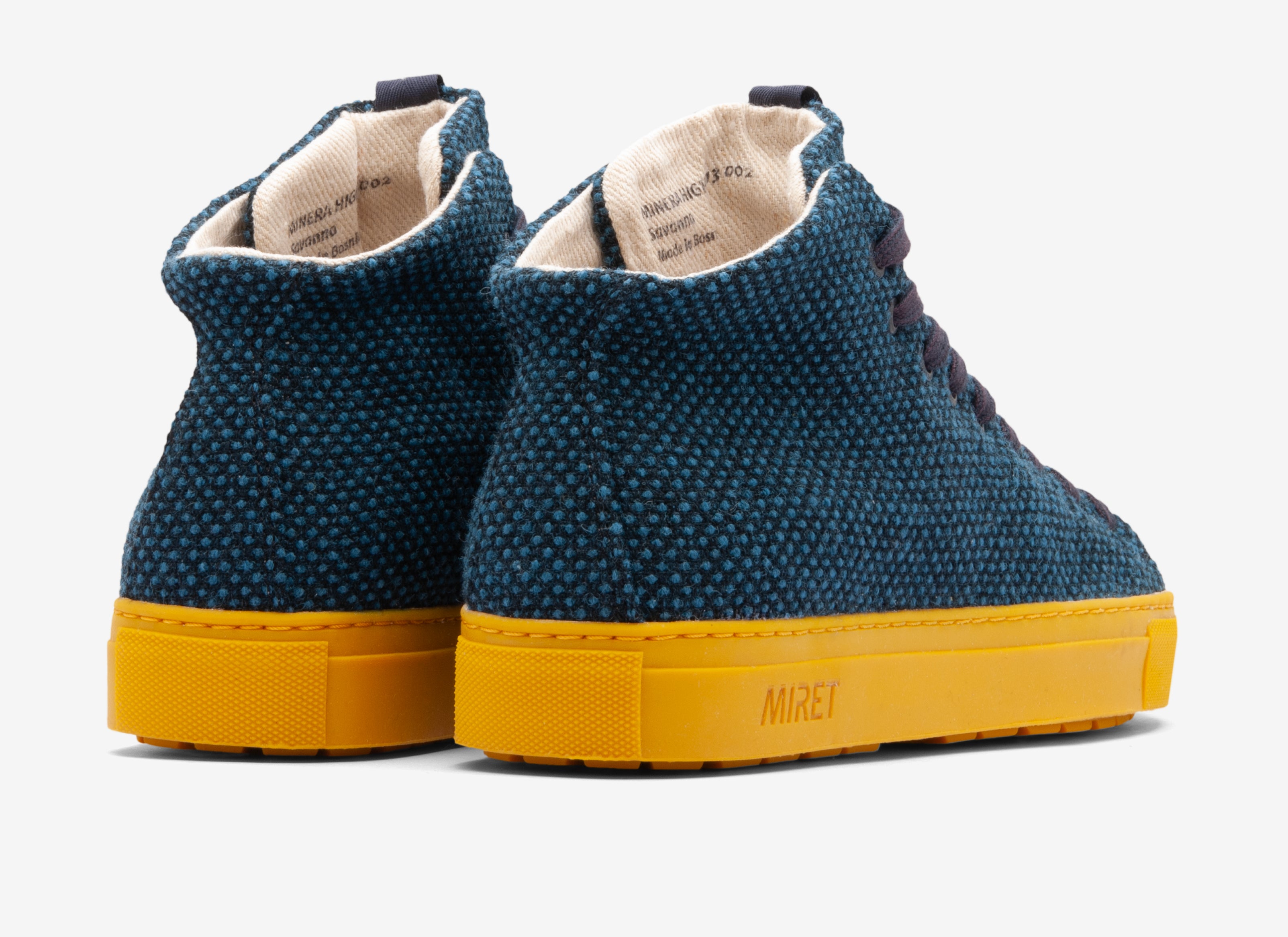 97% natural sneakers by Earthbound | MINERA HIGH Savanna