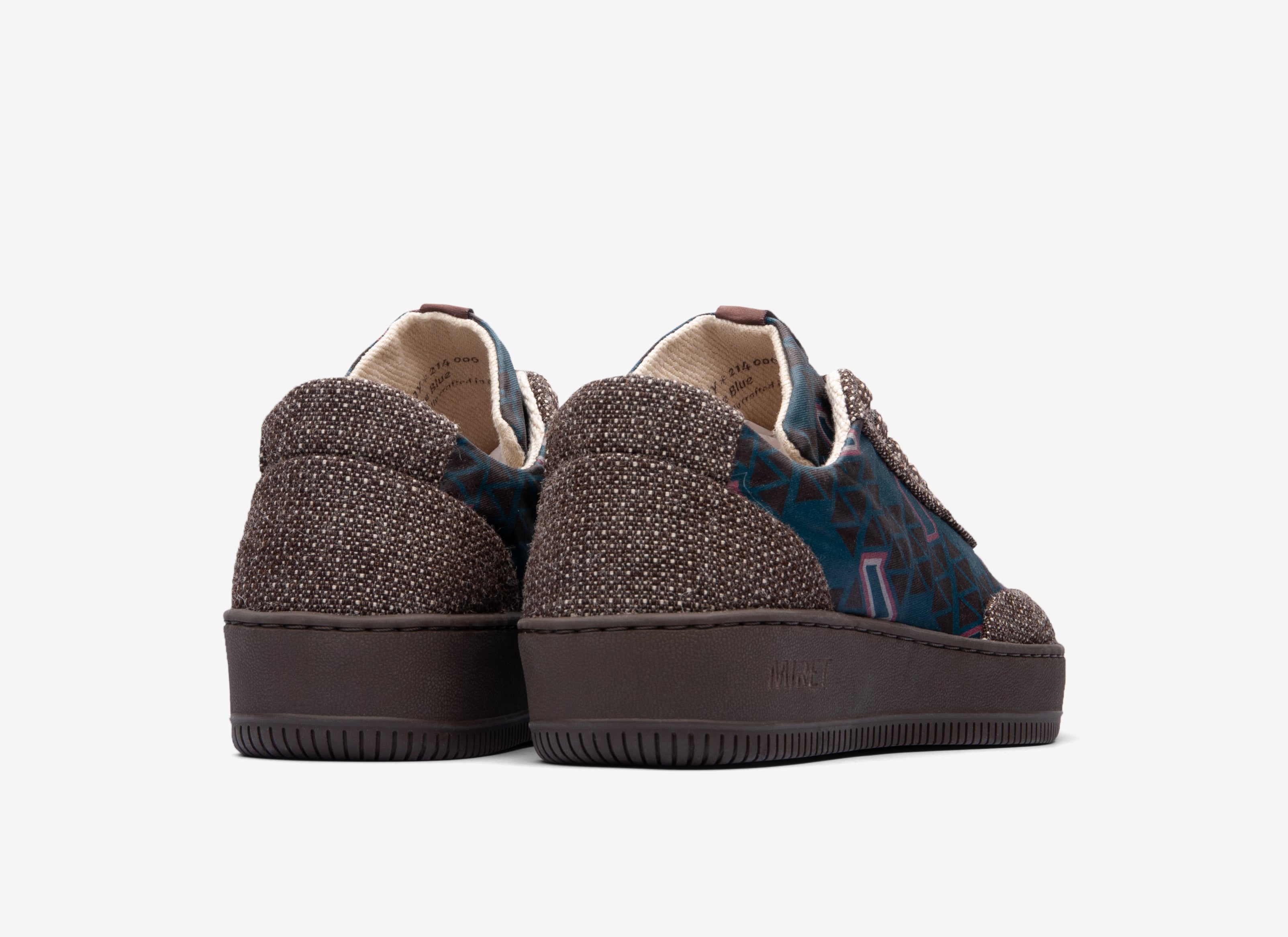 97% natural sneakers by Earthbound | CLAY Glaze Blue Sneakers