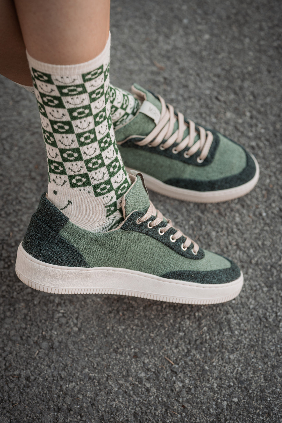 CLAY Ash Green Sneakers