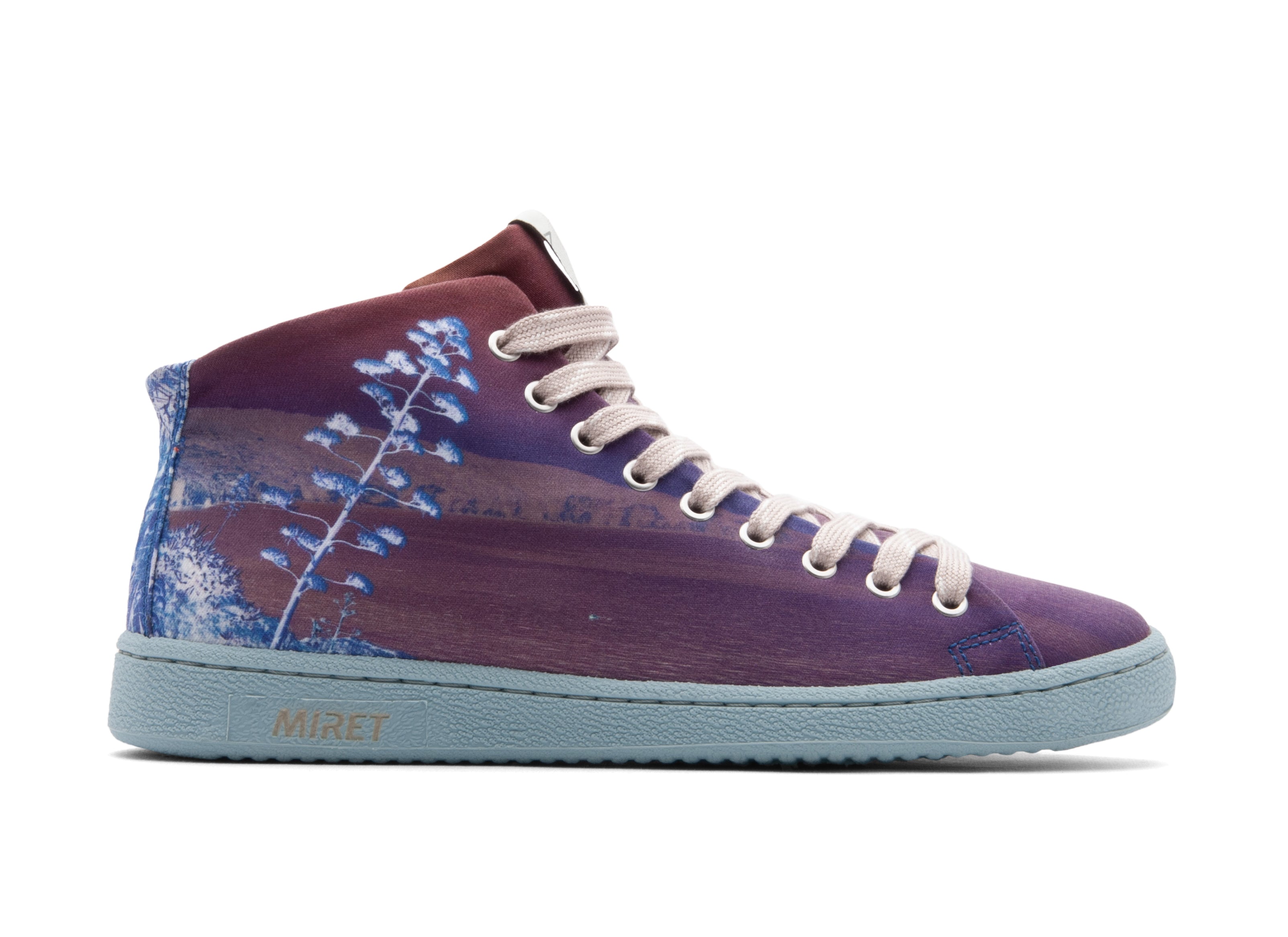 This mid-top sneaker comes with a certified-compostable canvas upper featuring a print of the Croatian island of Vis and a super flexible natural rubber outsole.